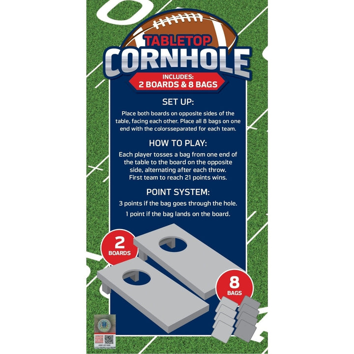 Clemson Tigers - NCAA Tabletop Cornhole Image 3