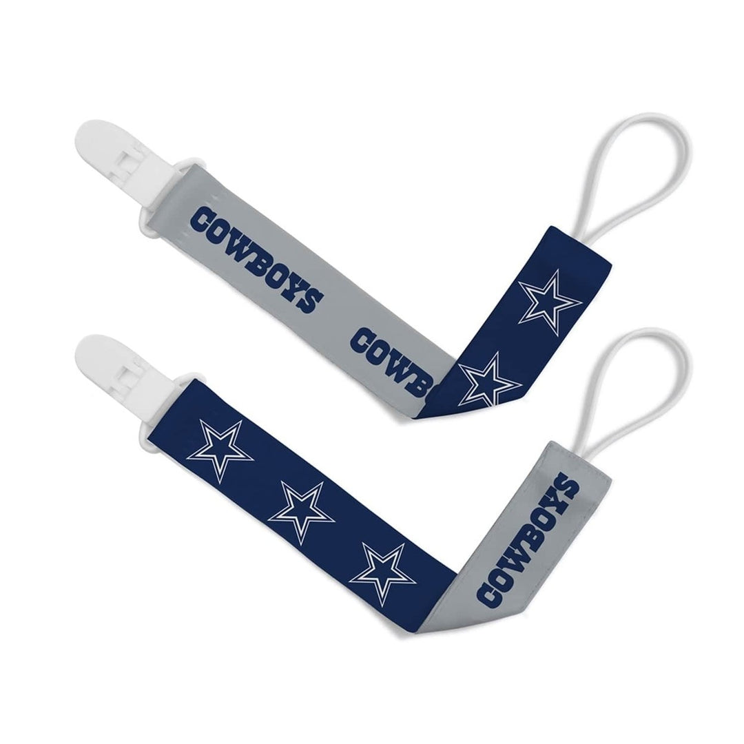 Dallas Cowboys - Pacifier Clip 2-Pack Image 1