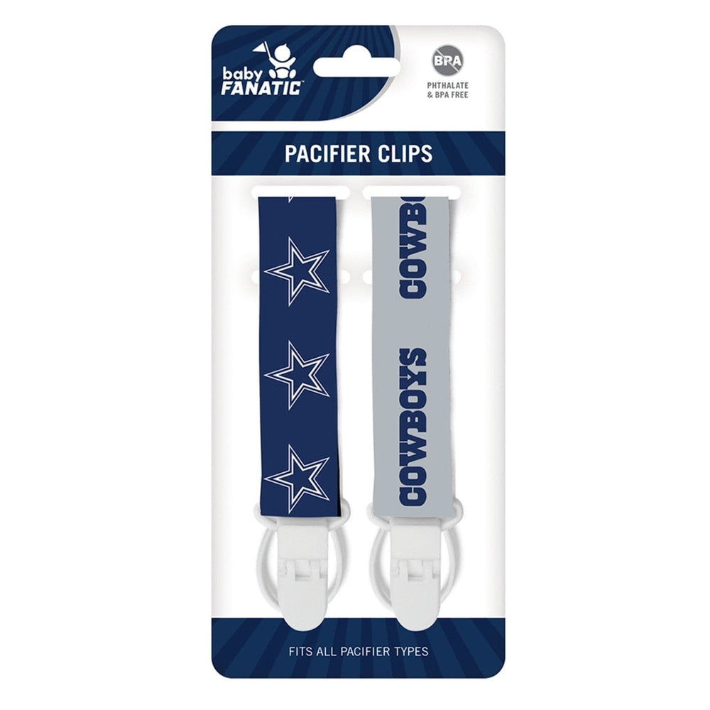 Dallas Cowboys - Pacifier Clip 2-Pack Image 2