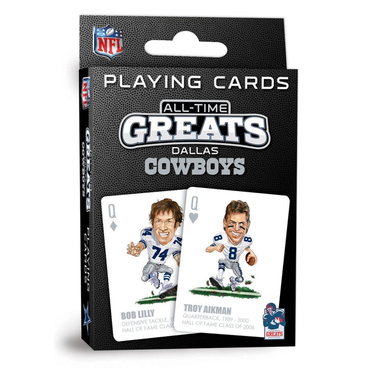 Dallas Cowboys Playing Cards 54 Card Deck Officially Licensed NFL Team Deck Image 1