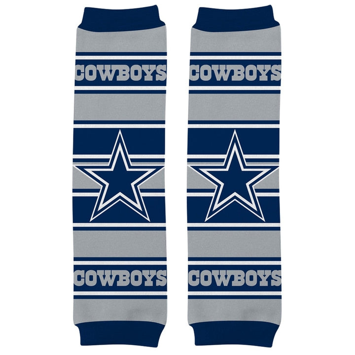 Dallas Cowboys Baby Leg Warmers Unisex Cotton Spandex 9-35 lbs NFL Gear Image 1