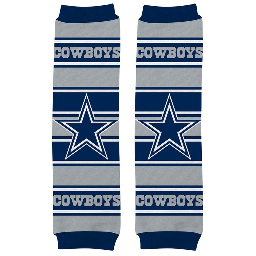 Dallas Cowboys Baby Leg Warmers Unisex Cotton Spandex 9-35 lbs NFL Gear Image 1