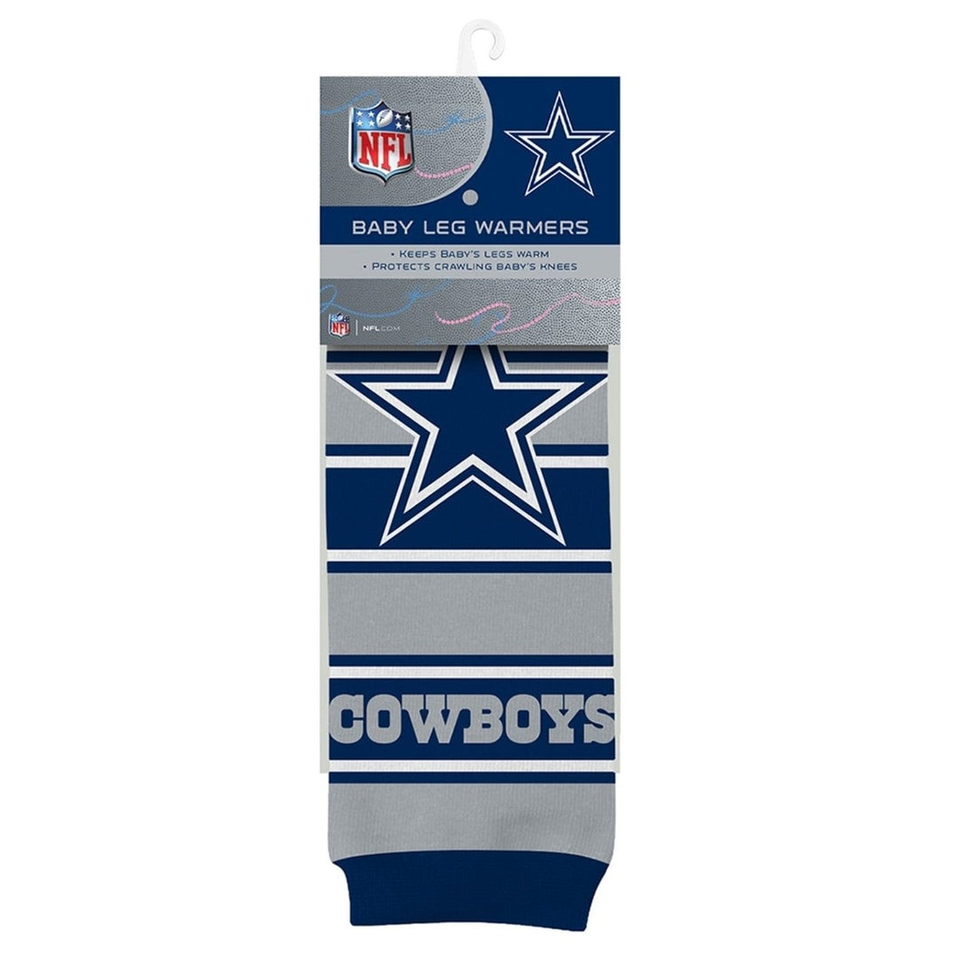 Dallas Cowboys Baby Leg Warmers Unisex Cotton Spandex 9-35 lbs NFL Gear Image 2