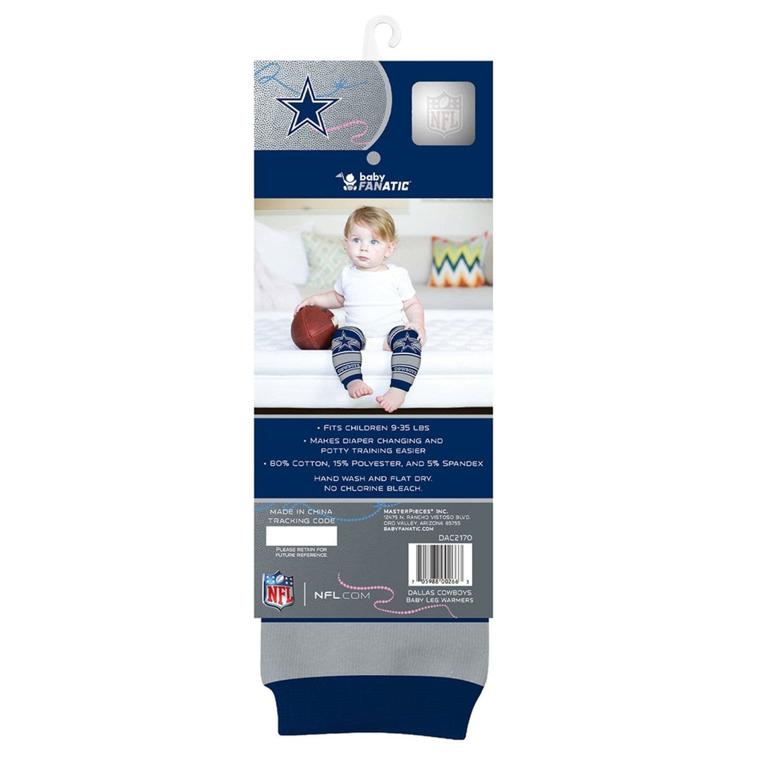 Dallas Cowboys Baby Leg Warmers Unisex Cotton Spandex 9-35 lbs NFL Gear Image 3