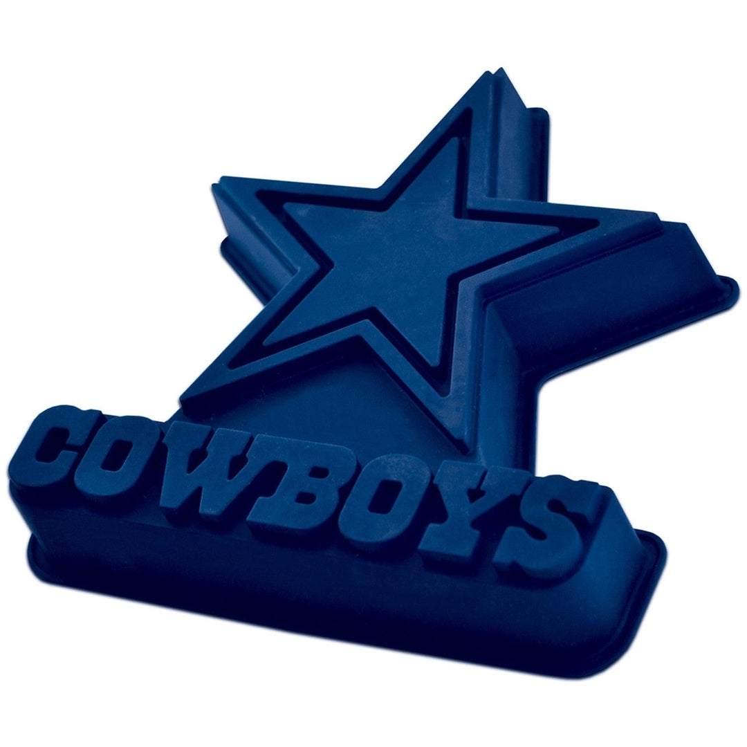 Dallas Cowboys Cake Pan Silicone Non-Stick NFL Baking Tray Team Spirit Kitchen Image 1