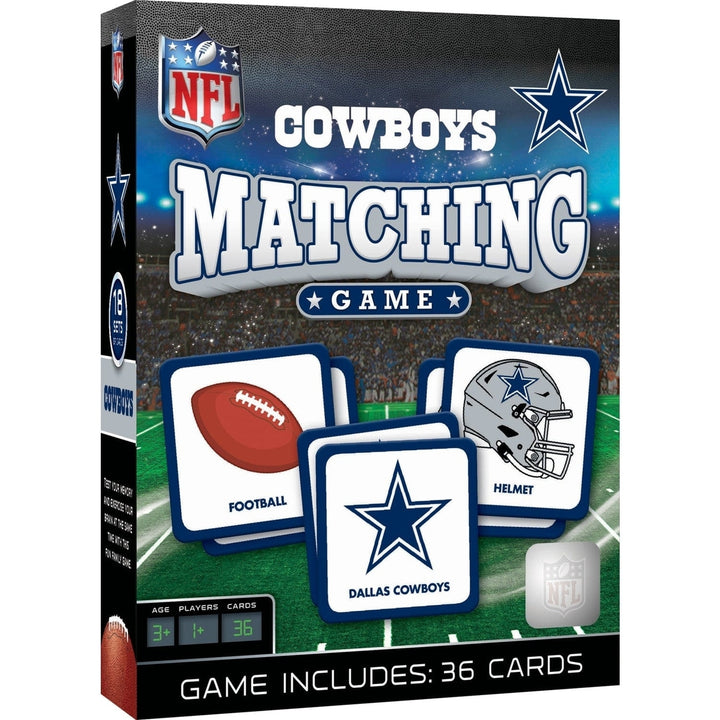 Dallas Cowboys Matching Game Image 1