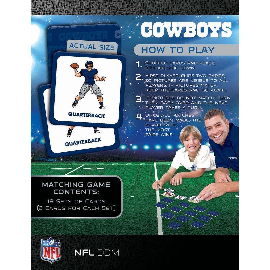 Dallas Cowboys Matching Game Image 3