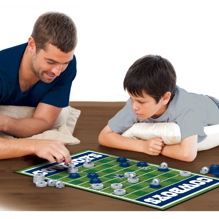 Dallas Cowboys Checkers Board Game NFL Officially Licensed 13x21 Inch Game Image 4