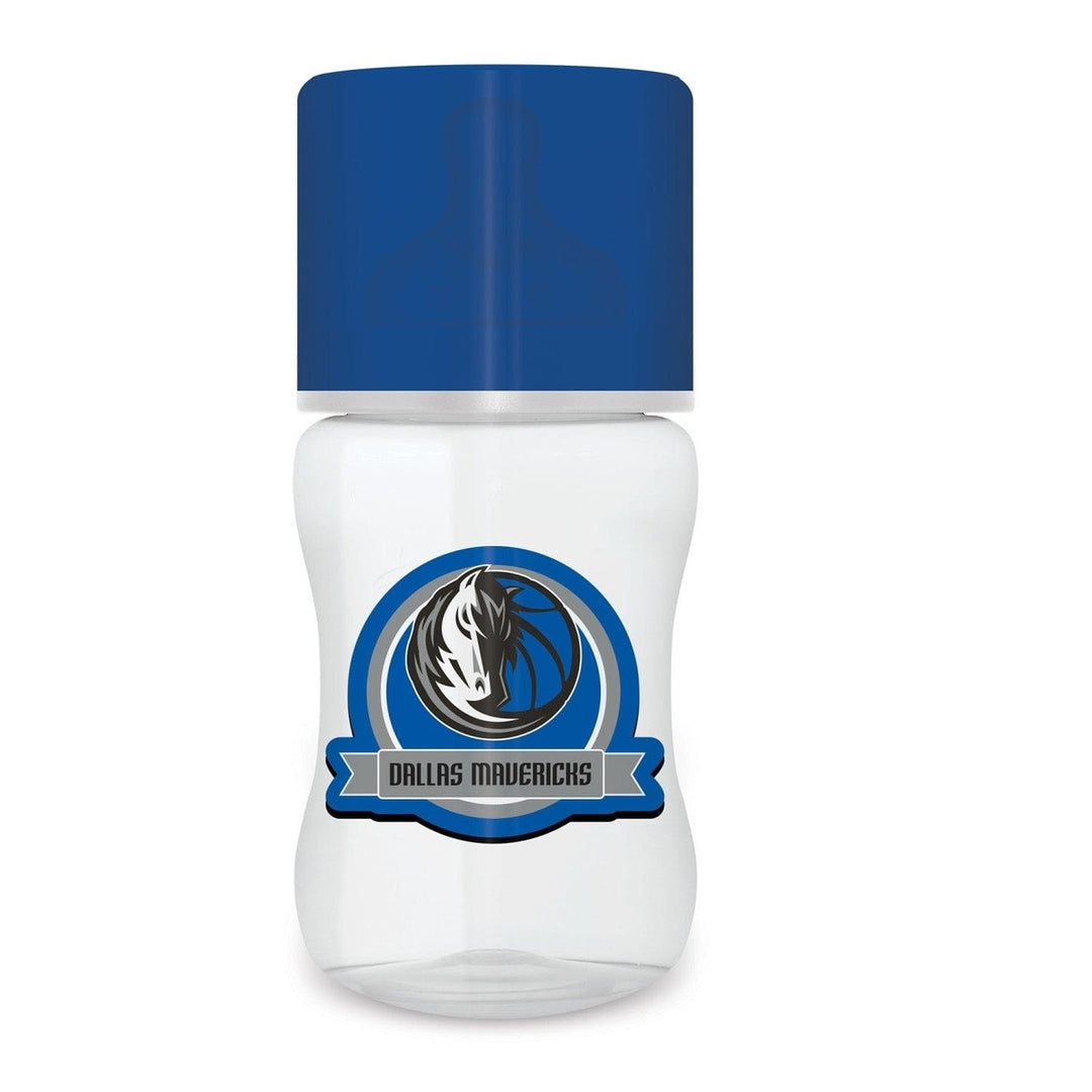 Dallas Mavericks Baby Bottle 9oz BPA-Free Infant Bottle with Silicone Nipple Image 1