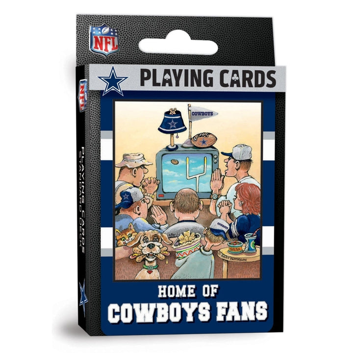 Dallas Cowboys Playing Cards 54 Card Deck NFL Team Logo Custom Designs Image 1