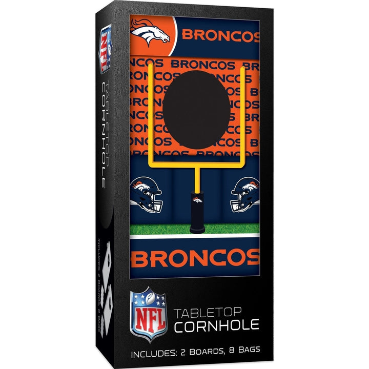 Denver Broncos - NFL Tabletop Cornhole Image 1