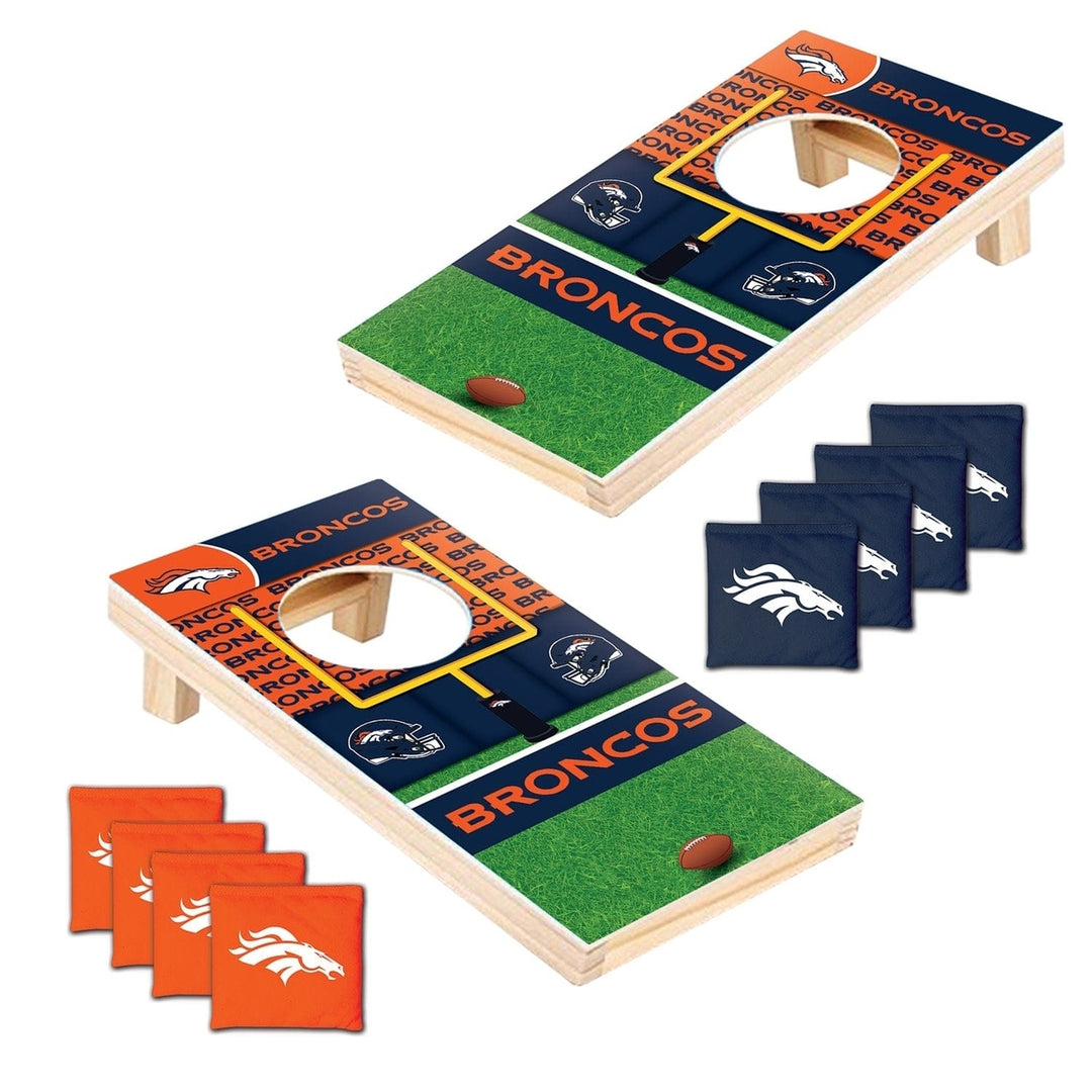 Denver Broncos - NFL Tabletop Cornhole Image 2