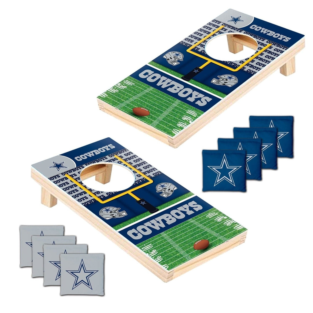 Dallas Cowboys - NFL Tabletop Cornhole Image 2