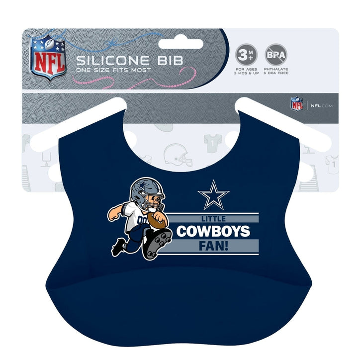 Dallas Cowboys - NFL Silicone Bib Image 2