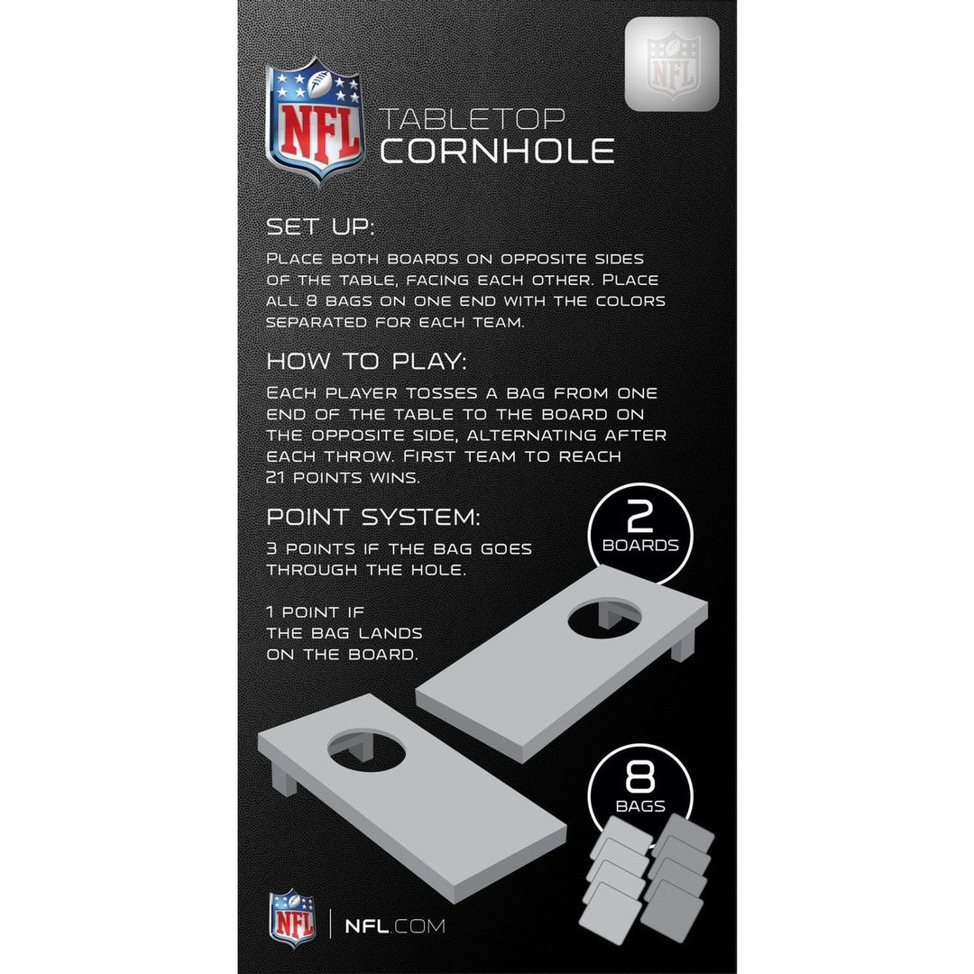 Denver Broncos - NFL Tabletop Cornhole Image 3