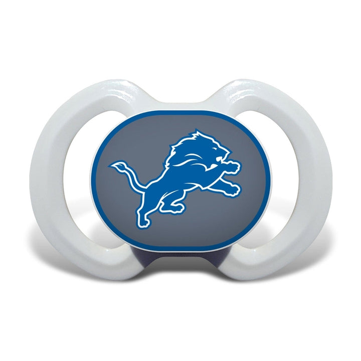 Detroit Lions 3-Piece Baby Gift Set Unisex BPA-Free Bottle Bib Pacifier Image 2