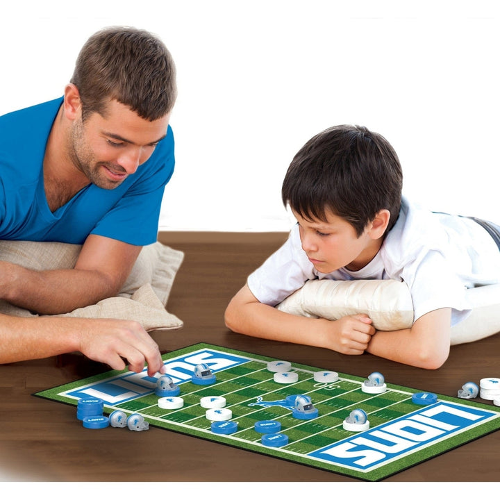 Detroit Lions Checkers Board Game NFL Officially Licensed 13x21 Inches Fun Image 4