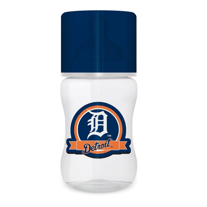 Detroit Tigers Baby Bottle 9oz BPA-Free Silicone Nipple Dishwasher Safe Image 1