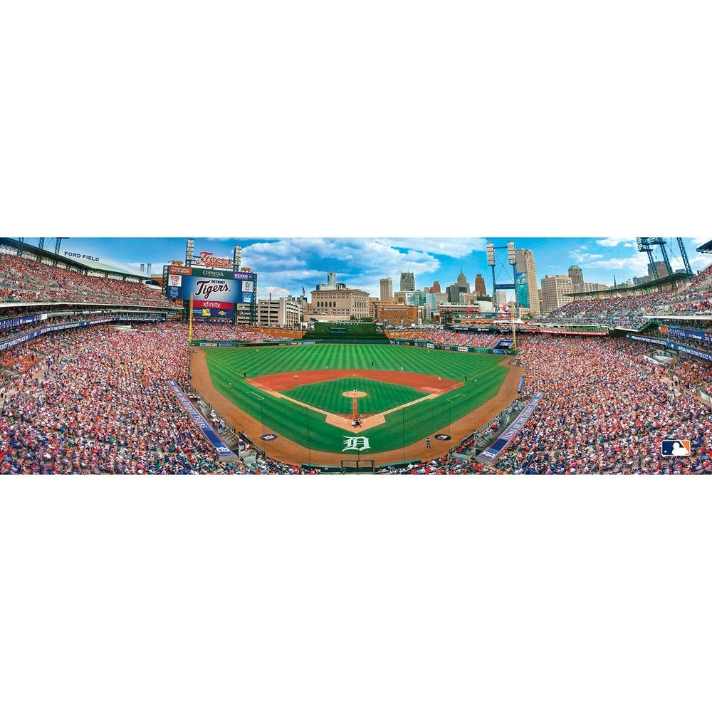 Detroit Tigers 1000 Piece Panoramic Jigsaw Puzzle 13x39 inches Eco-friendly Image 2