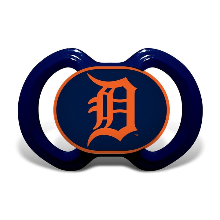 Detroit Tigers 3-Piece Baby Gift Set Unisex BPA-Free Bib Bottle Pacifier Image 2