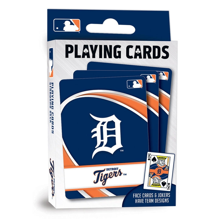 Detroit Tigers Playing Cards 54 Card Deck Official MLB Team Cards Standard Deck Image 1