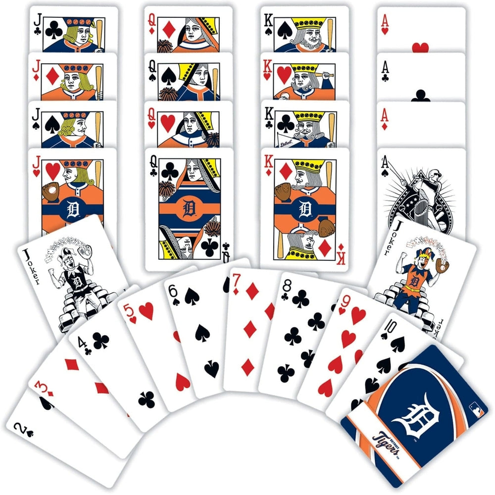 Detroit Tigers Playing Cards 54 Card Deck Official MLB Team Cards Standard Deck Image 2