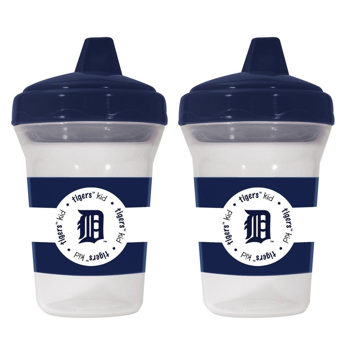 Detroit Tigers Sippy Cup 2-Pack BPA-Free Shatterproof 9oz Toddler Drinkware Image 1