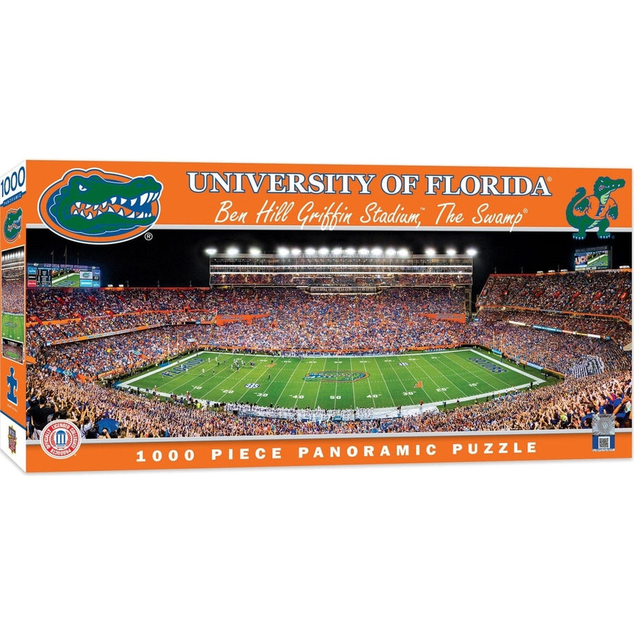 Florida Gators 1000 Piece Panoramic Jigsaw Puzzle University of Florida Puzzle Image 1