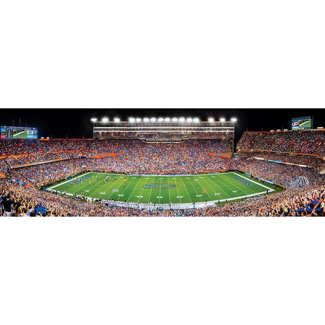 Florida Gators 1000 Piece Panoramic Jigsaw Puzzle University of Florida Puzzle Image 2