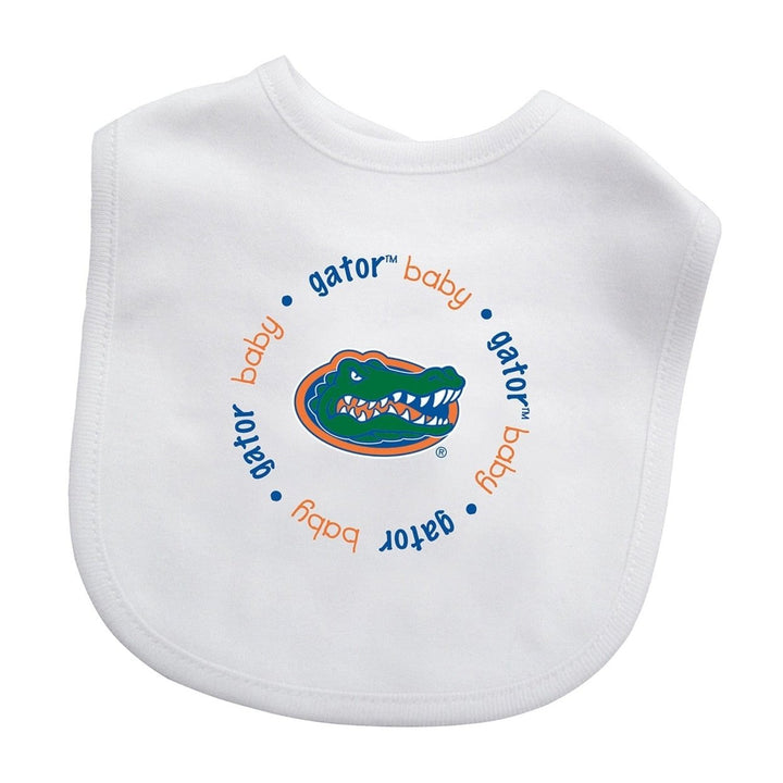 Florida Gators Baby Gift Set 2-Piece Bib and Pre-Walkers NCAA Unisex 100% Cotton Image 2