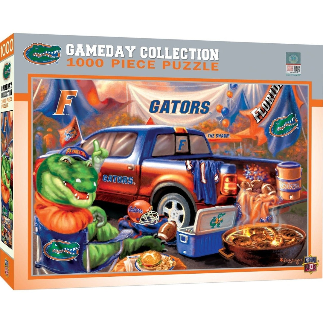 Florida Gators 1000 Piece Jigsaw Puzzle Eco-Friendly NCAA Game Day Fun Image 1