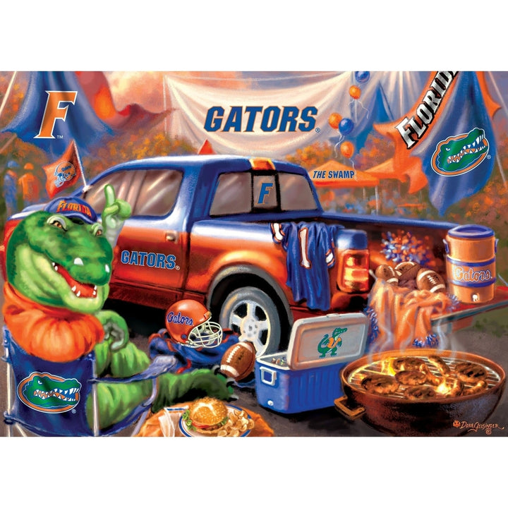 Florida Gators 1000 Piece Jigsaw Puzzle Eco-Friendly NCAA Game Day Fun Image 2