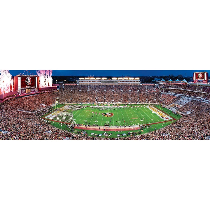 Florida State Seminoles 1000 Piece Panoramic Jigsaw Puzzle 100% Recycled Chipboard Image 2