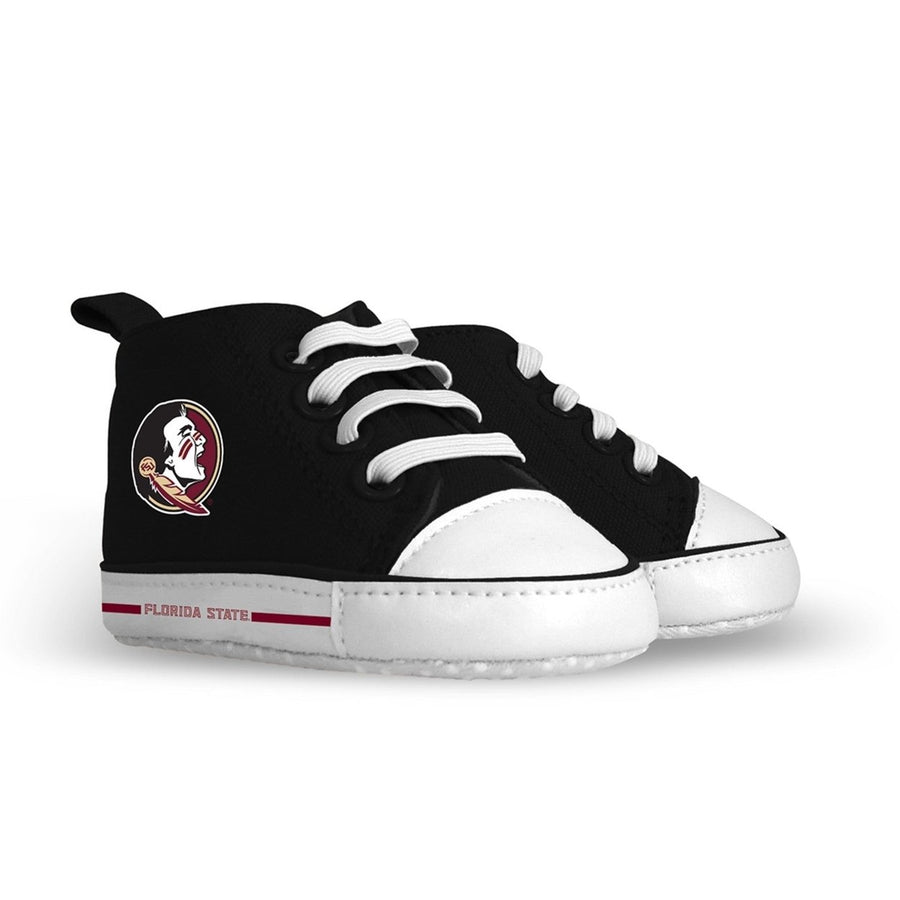 Florida State Seminoles Baby Shoes High Top Pre-Walkers Unisex Soft Fabric Image 1