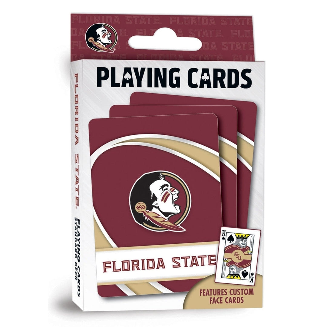 Florida State Seminoles Playing Cards 54 Card Deck NCAA Officially Licensed Image 1