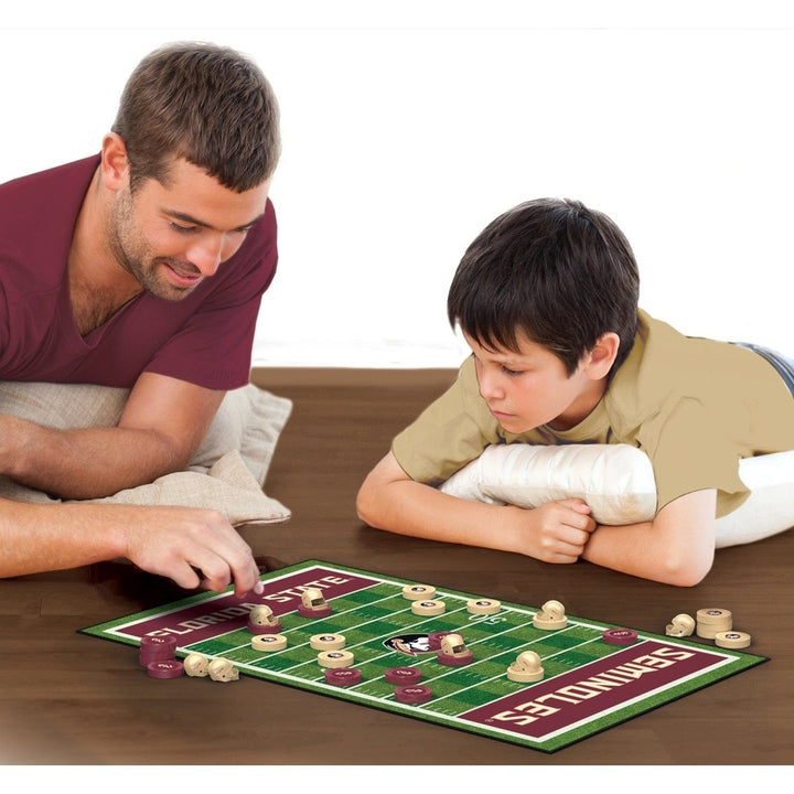 Florida State Seminoles Checkers Board Game NCAA Officially Licensed 24 Pieces Image 4