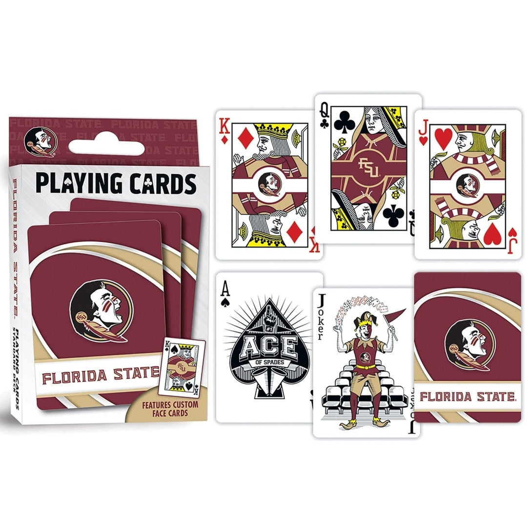 Florida State Seminoles Playing Cards 54 Card Deck NCAA Officially Licensed Image 3