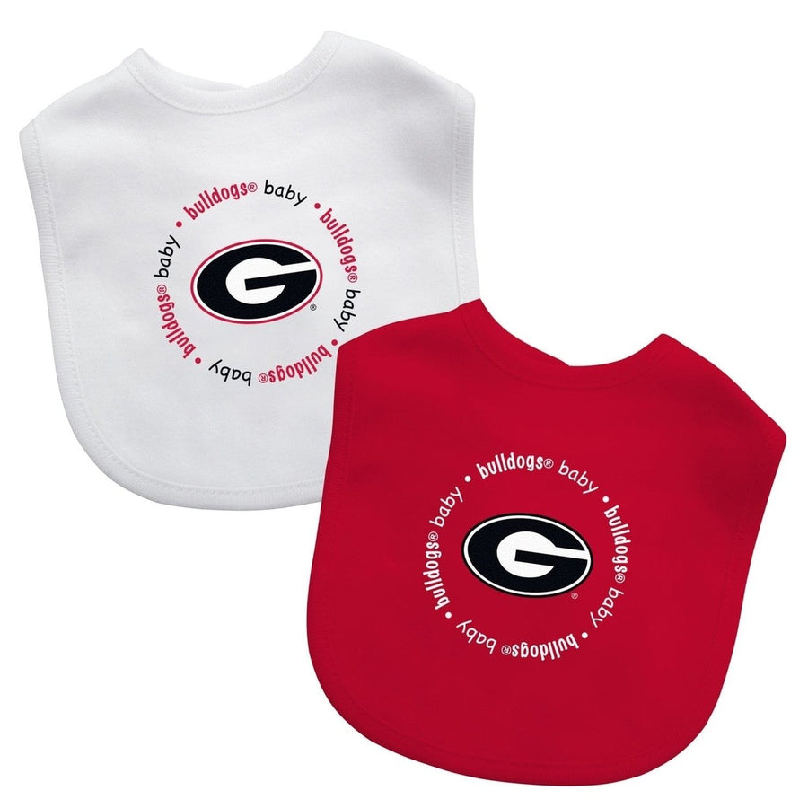 Georgia Bulldogs - Baby Bibs 2-Pack Image 1