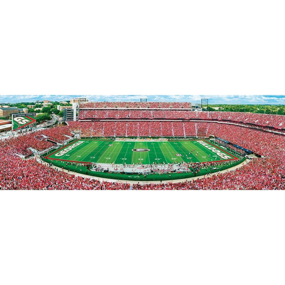 Georgia Bulldogs - 1000 Piece Panoramic Jigsaw Puzzle Image 2