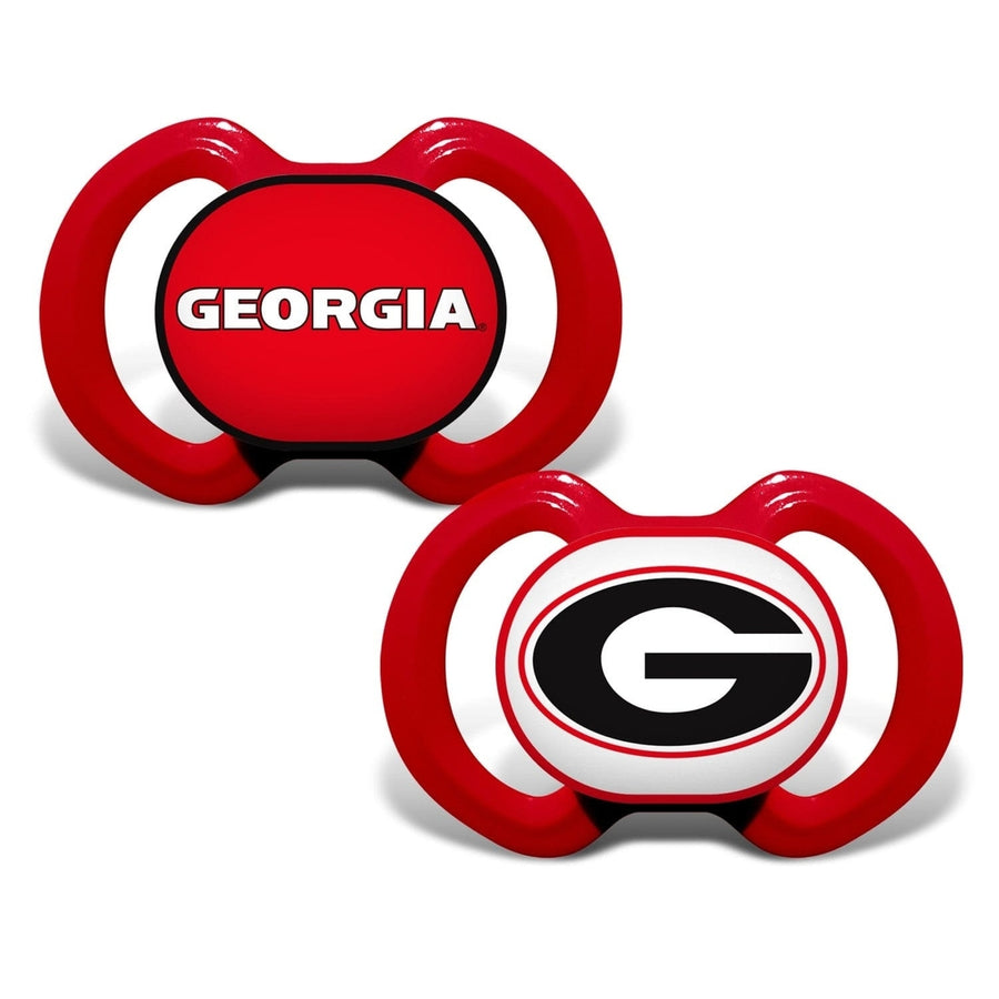 Georgia Bulldogs - Pacifier 2-Pack Image 1