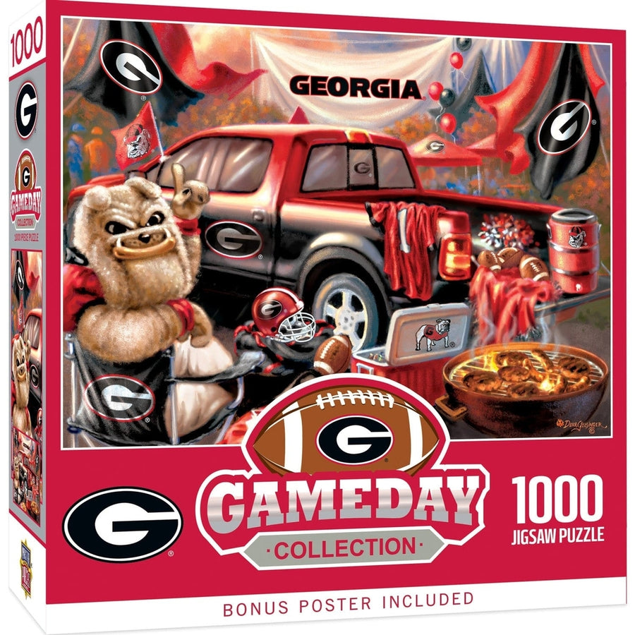 Georgia Bulldogs - Gameday 1000 Piece Jigsaw Puzzle Image 1