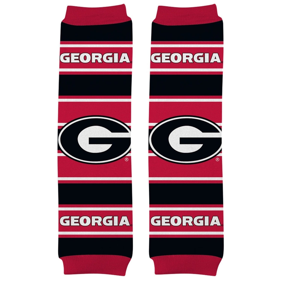 Georgia Bulldogs Baby Leg Warmers Image 1