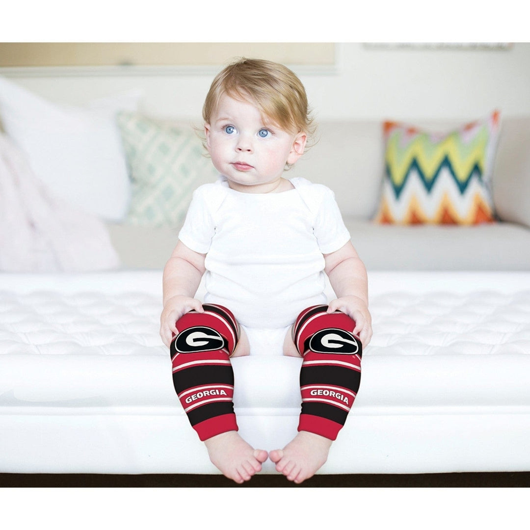 Georgia Bulldogs Baby Leg Warmers Image 4