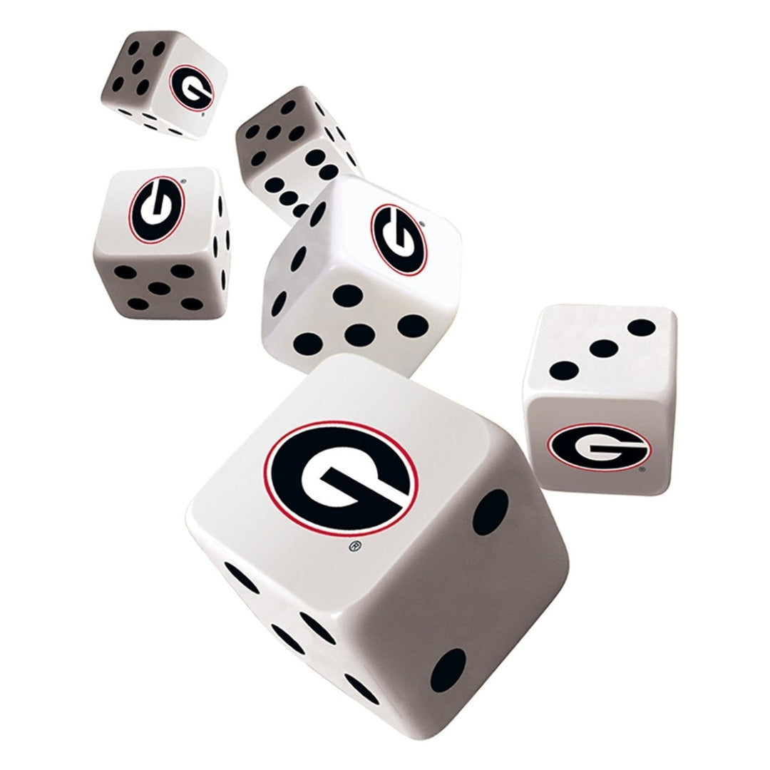 Georgia Bulldogs Dice Set Image 2