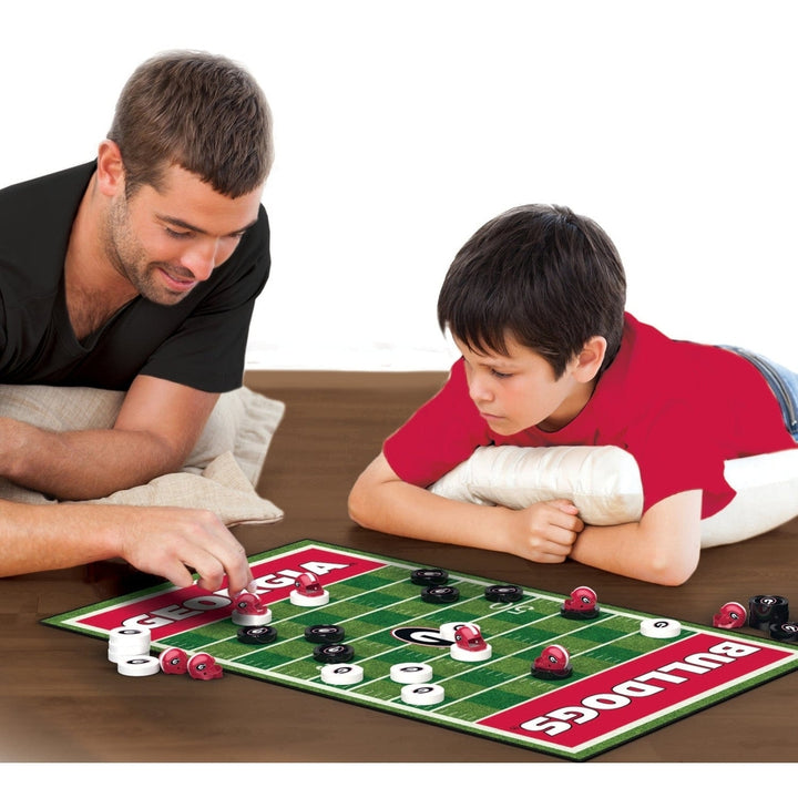 Georgia Bulldogs Checkers Board Game Image 4