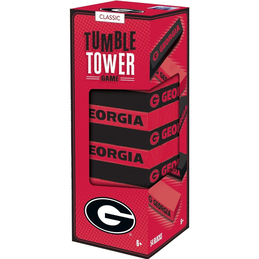 Georgia Bulldogs Tumble Tower Image 1