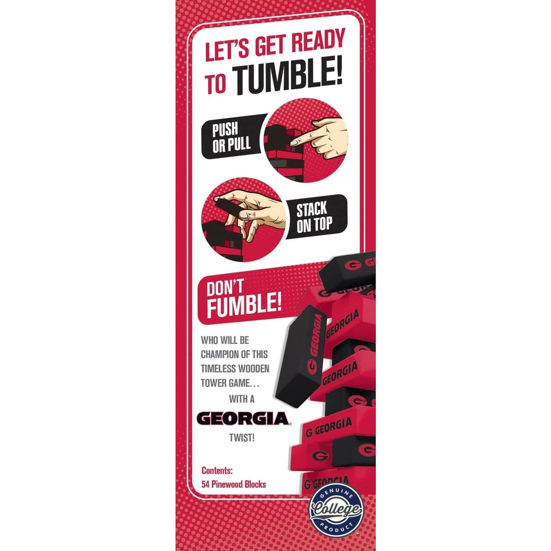 Georgia Bulldogs Tumble Tower Image 3