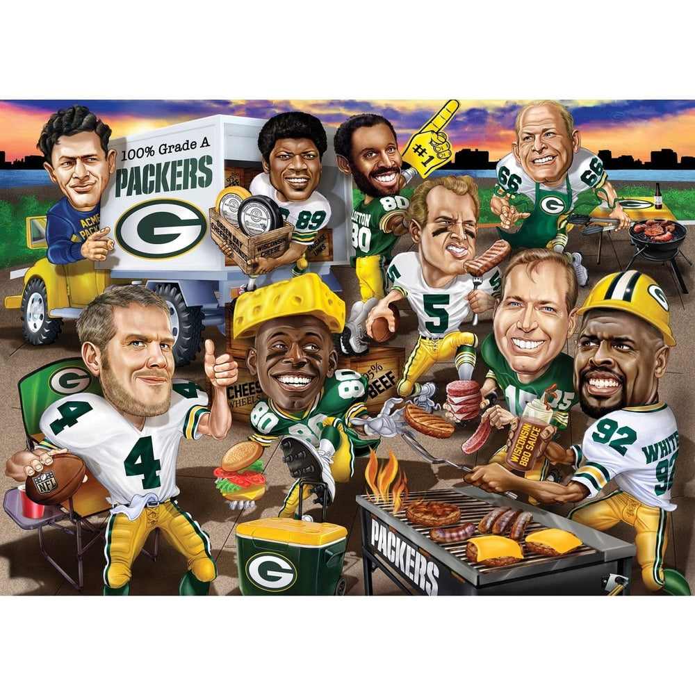 Green Bay Packers 500 Piece Jigsaw Puzzle MasterPieces Eco-Friendly NFL Image 2