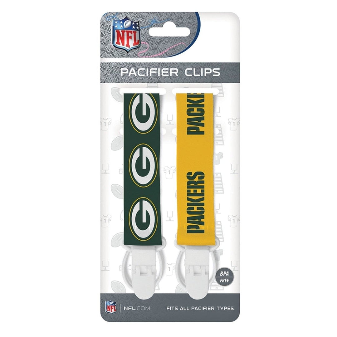 Green Bay Packers - Pacifier Clip 2-Pack Image 2