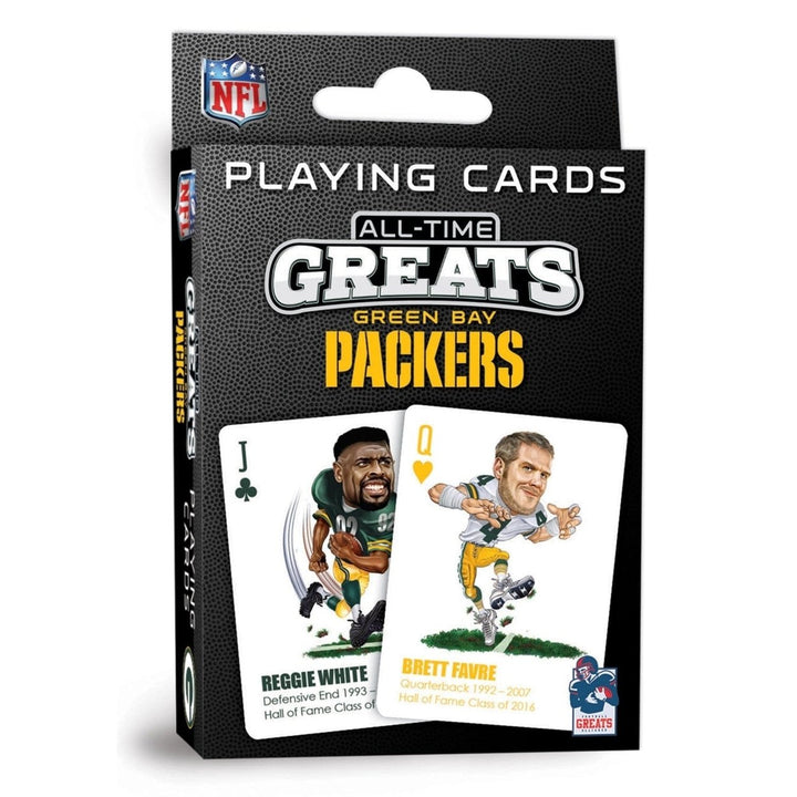 Green Bay Packers Playing Cards 54 Card Deck Officially Licensed NFL Team Image 1